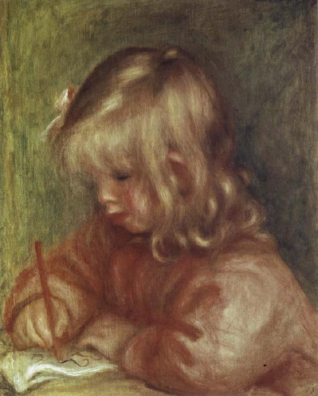 Pierre Renoir Coco Drawing oil painting image